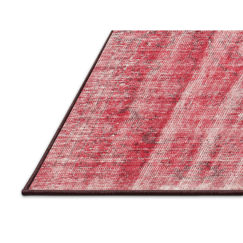 Tapis contemporain rose, Rectangle 8 pi x 12 pi