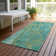 Machine Washable Indoor/Outdoor Bernadette ACN2222 Botanical Rug