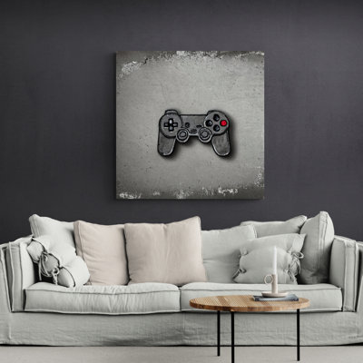 «Video Game Controllor 167» par Stephen Chambers, impression sur toile tendue