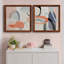 «Floating on Silk I», ensemble de 2 impressions sur toile-1857640240-1857640243