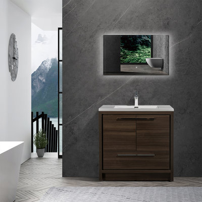 Lefebvre 35.5" Single Bathroom Vanity Set