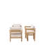 4 - Person Acacia Wood Patio Dining Set with Rectangular Table