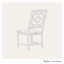 Chaise d'appoint d'extérieur Chinoiserie-96079053