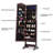 Larkhill 16.1'' Wide Freestanding Jewelry Armoire