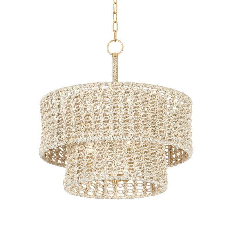 YORKHILL PENDANT, 23" H x 22" W x 22" D