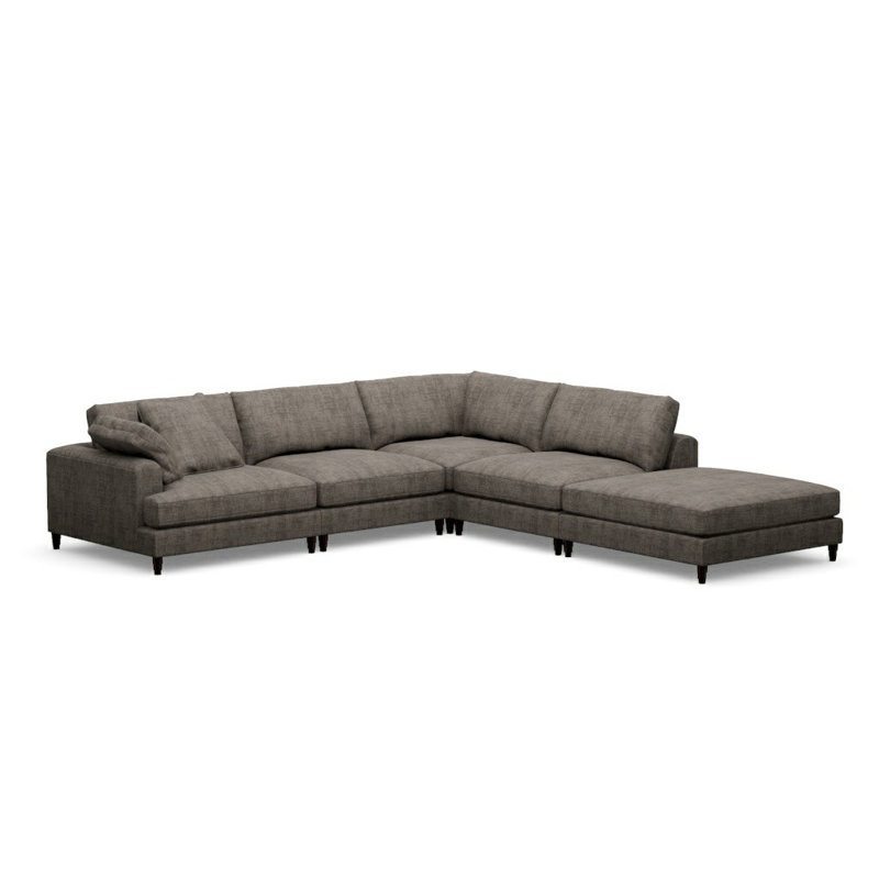 Tamara Chaise Sectional, Grande 120935, Java