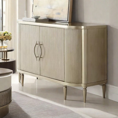 Light Luxury Entryway Accent Cabinet Sideboard