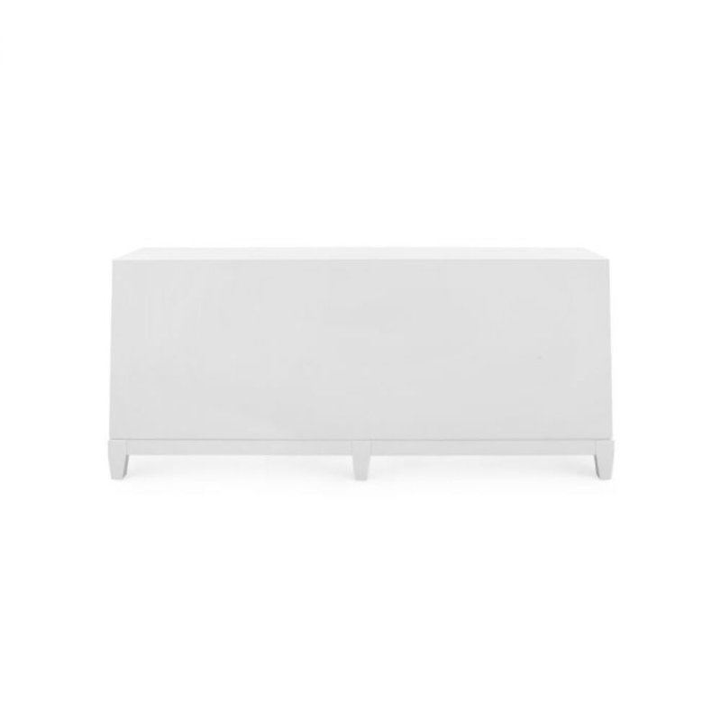 Madison 8 - Drawer Solid Wood Dresser, White