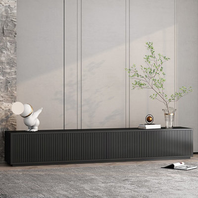 Modern Simple Grille TV Cabinet TV Stand for TVs up to 88"