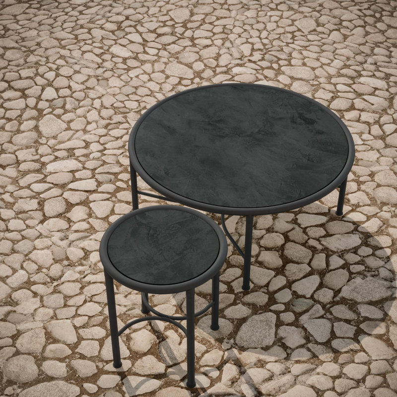 Athens Side Table - Dekton Top, Micron