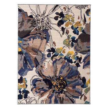 Andover Mills Mountview Floral Rug Area Rugs