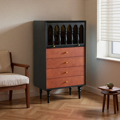 Armoire d'appoint de style rétro classique français