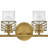 Della Four-Light Chevron Bath Vanity-65382792