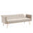Vassallo 70.95'' Velvet Sleeper Sofa-2008819922