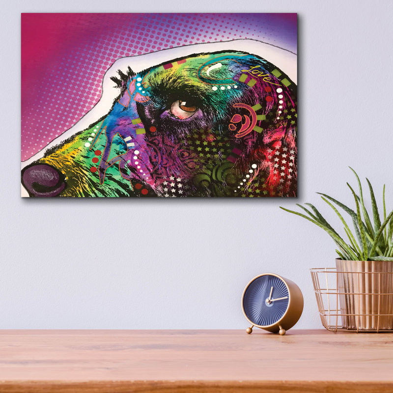 «Sneek Peek 1» par Dean Russo, H 12 po x l 16 po