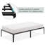 14 Inch Foldable Bed Frame, Heavy Duty Metal Platform Bed Frame-834338272