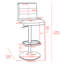 Tabouret tournant à hauteur réglable Hasena-1961295353