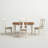 Quinta Extendable Four Leg Dining Set
