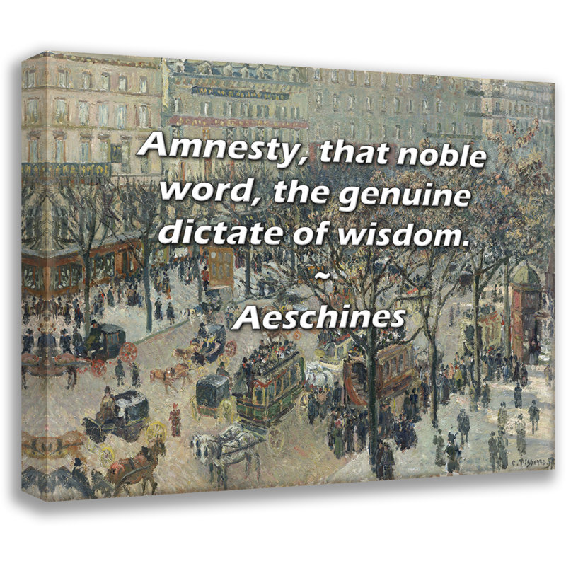 Astoria Grand Gallery Wrapped Canvas By Trina: "You can’t steal my joy because you didn’t give it to