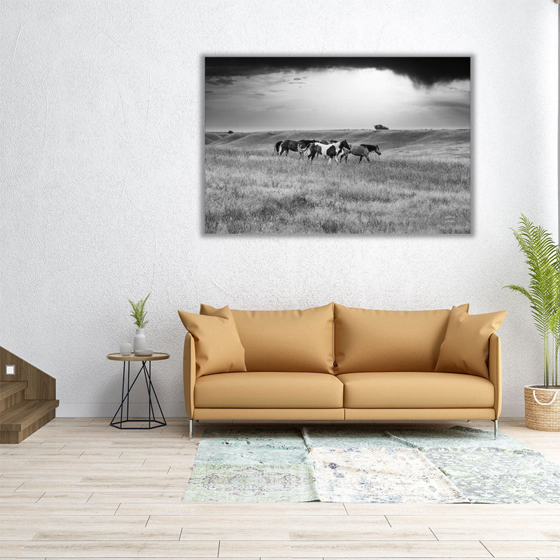 «Sunset Rains», reproduction d'art sur toile, H 40 po x l 60 po