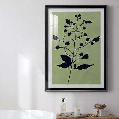 «Earthly Botanical II», reproduction encadrée de qualité supérieure - prête à être accrochée