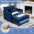 41“Chenille Oversized Chair With Ottoman - Plush Comfort and Style for Living Space-360145066
