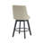 Swivel Upholstered 26'' Counter Stool Wood Leg-831263266