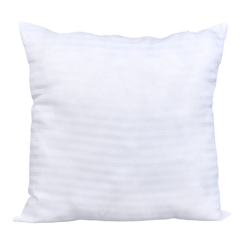 White Backrest Cushion, Square 40cmH x 40cmW