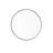 Ophelie 48'' x 48'' Round Framed Mirror In Matte Black-86448859-122712231