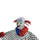 Scary Circus Clowns Haunted Hill Farm 37 In. Clown Halloween Animatronic with Touch Activated Lights and Sounds