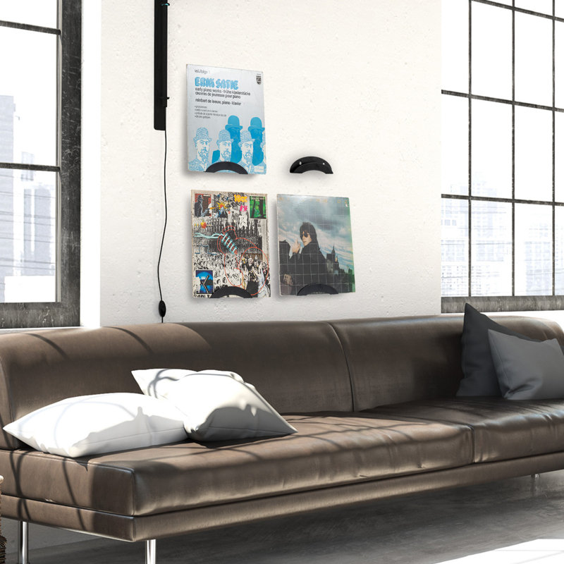 Vinyl Album Wall Mounted Media Shelves