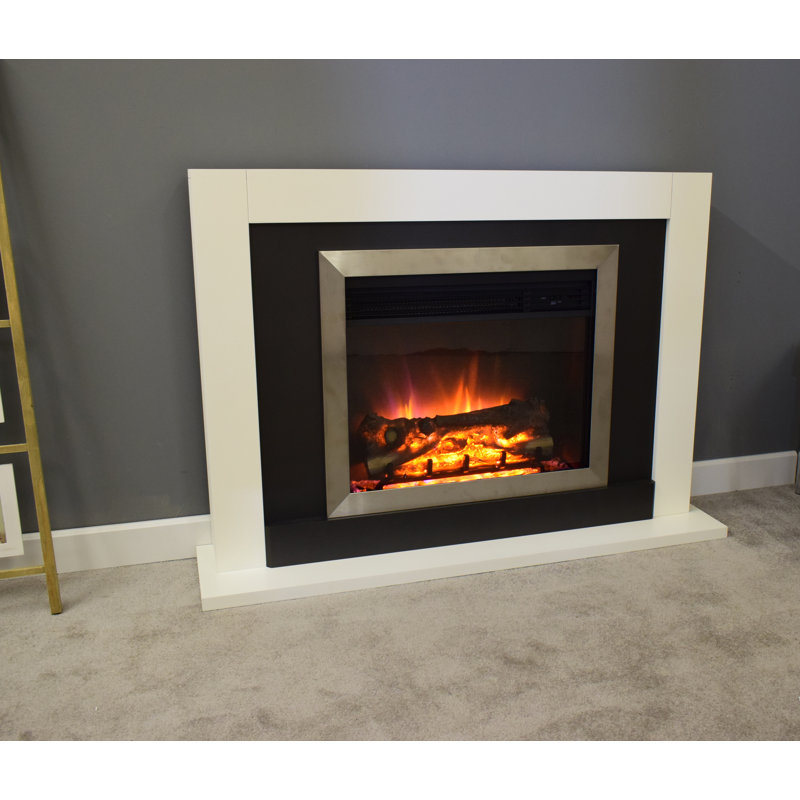 Romney Suncrest 127cm W Painted Electric Fireplace