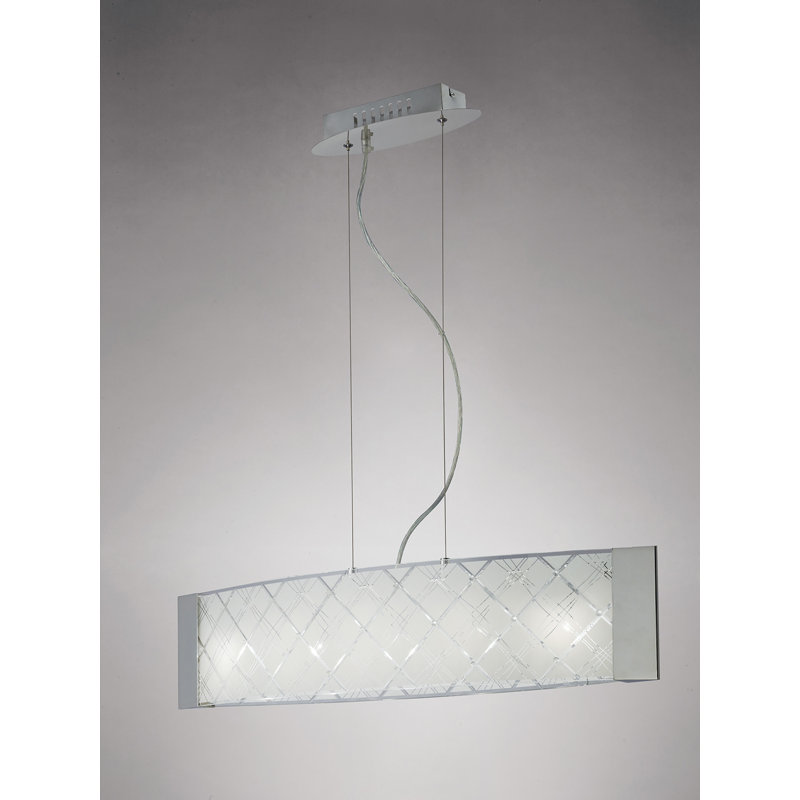 Guerro 5 - Light Polished Chrome Drum Pendant