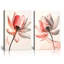 2 Piece Wrapped Canvas Wall Art