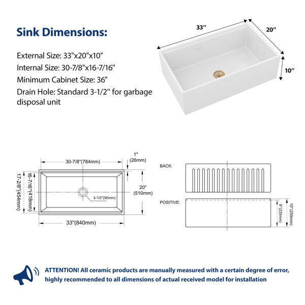 Dimensions du produit