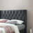 Joshual Upholstered Fabric Tufted, Platform Bed, Fully Slates in Balck-1802573176