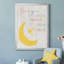 To the Moon and Back - Cadre photo, art textuel sur toile-1096690250-1096690257