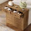 Poubelle inclinable en bois 13 gallons