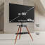 Walnut & Black Vesa TV Stand