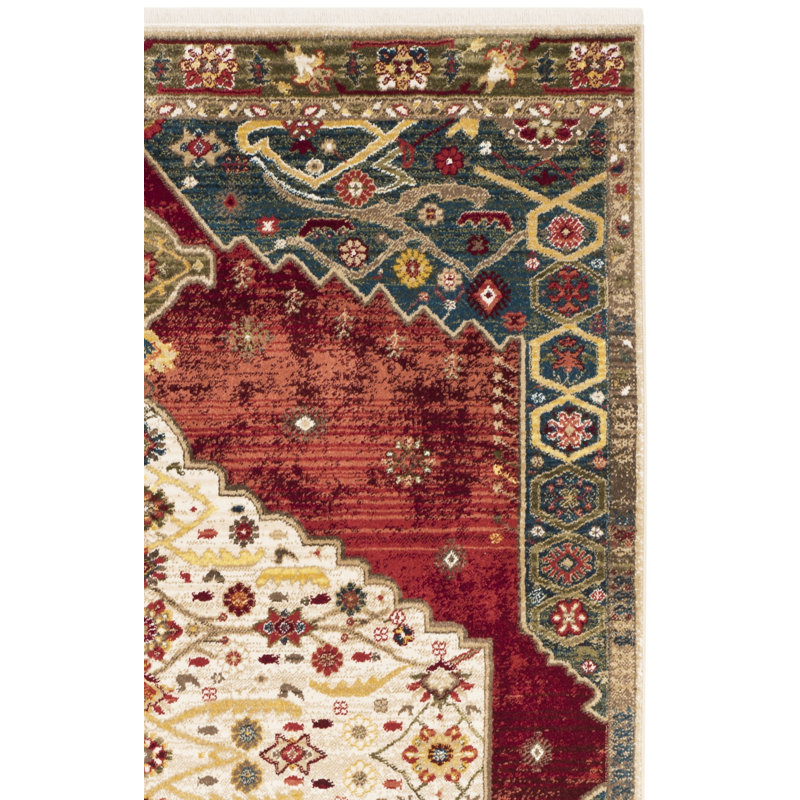 Kurtz Performance Oriental Rug, Rectangle 9' x 12'6"