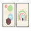 Primitive Abstract Retro Designs II - ensemble de 2 reproductions-2143437607-2143437606