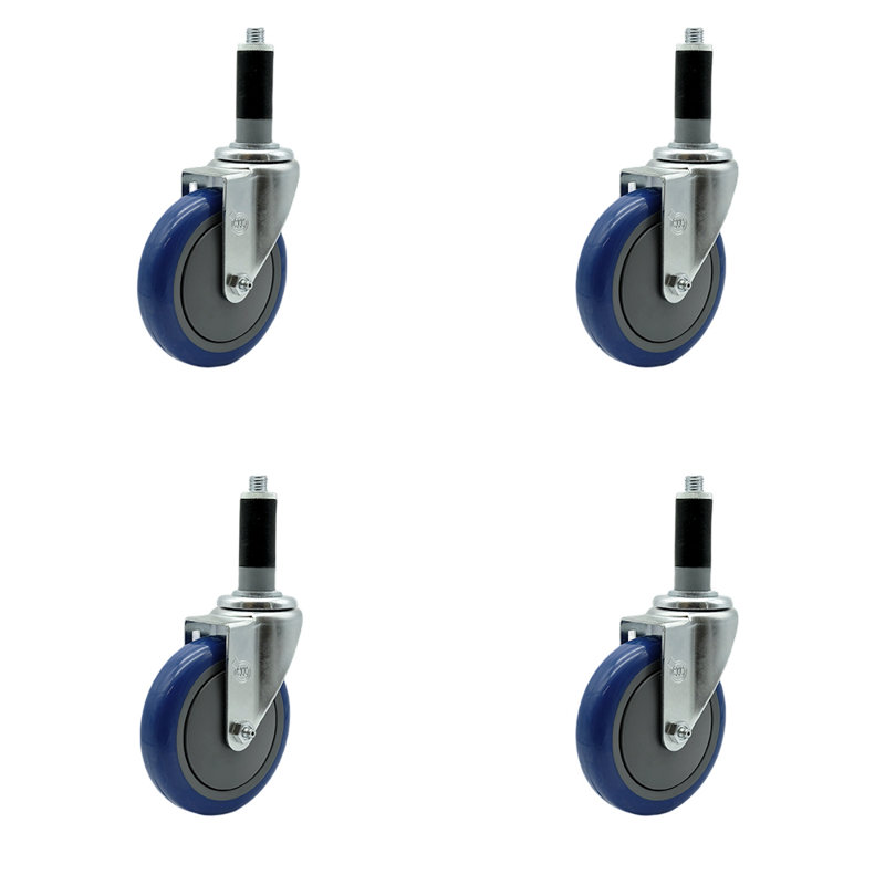Expanding Stem Caster, Blue