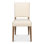 Bauhaus 19'' H Upholstered Oak Side Chair