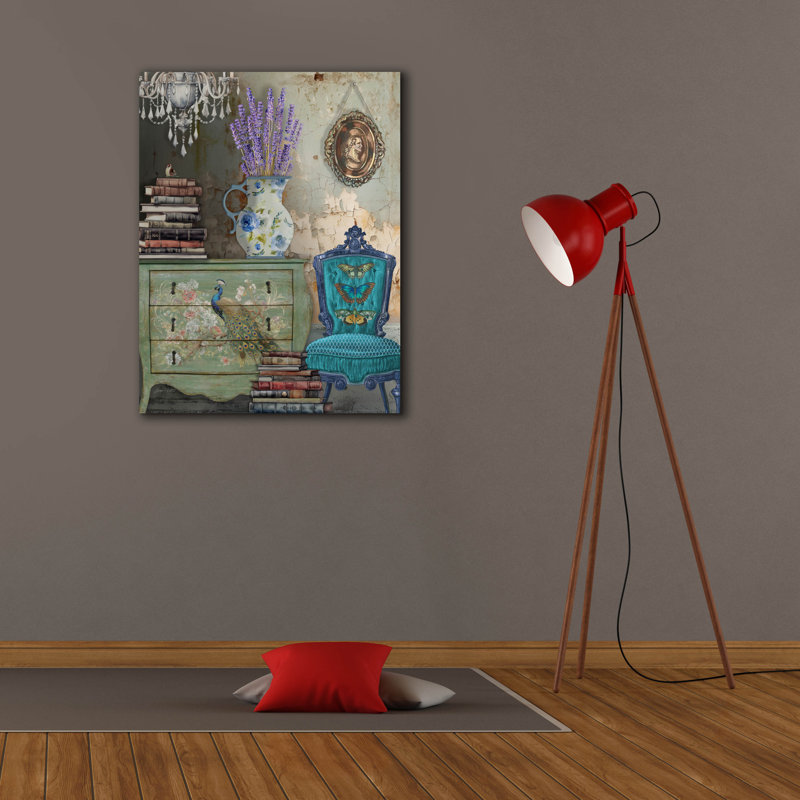 Room Decor A' by Jean Plout Canvas Wall Art, 34" H x 26" W
