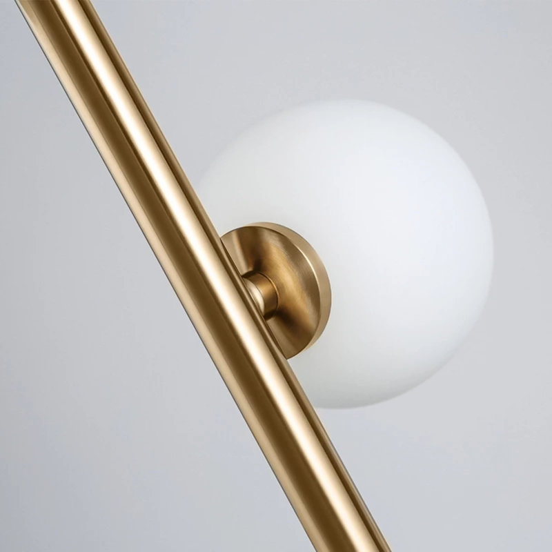 Lampe sur pied Osvalds, Noir mat