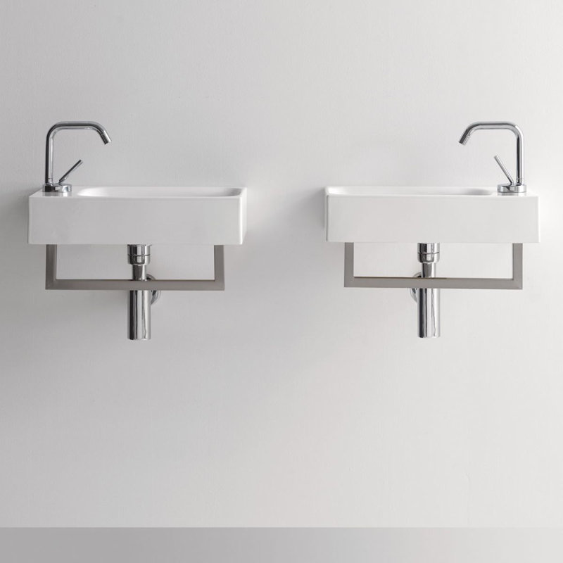 Kerasan 17.7'' L Bathroom Sink