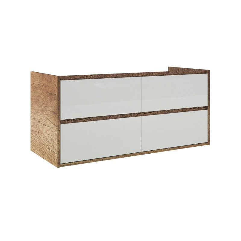 Triplett 150cm Wall Mounted Vanity Unit Base