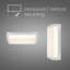 Plafonnier encastré à DEL Box Box pour une utilisation intérieure / extérieure, diffuseur carré en acrylique, 3-CCT, à intensité variable-119307569-119307562