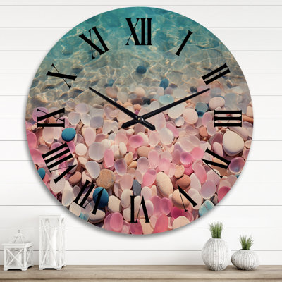 Naccarato Solid Wood Wall Clock