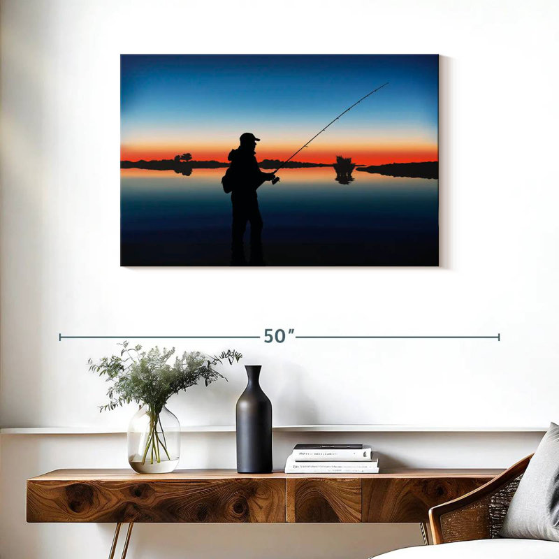 Senne Fishing At Twilight
